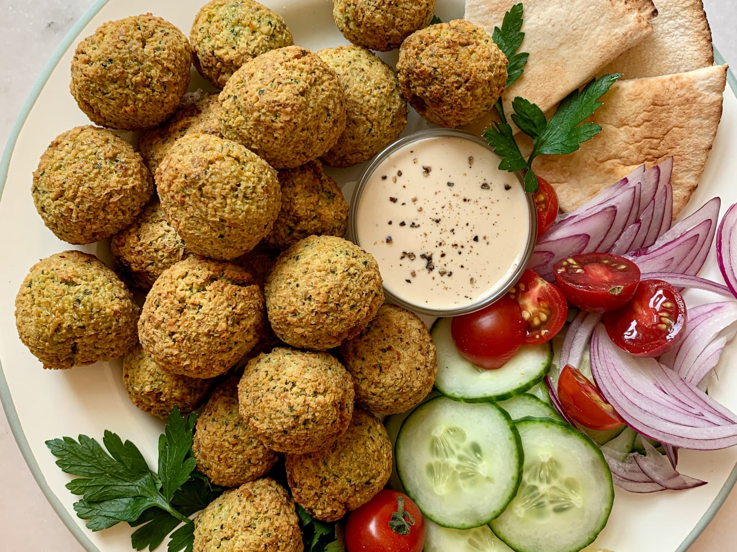 Crispy Air Fryer Falafel